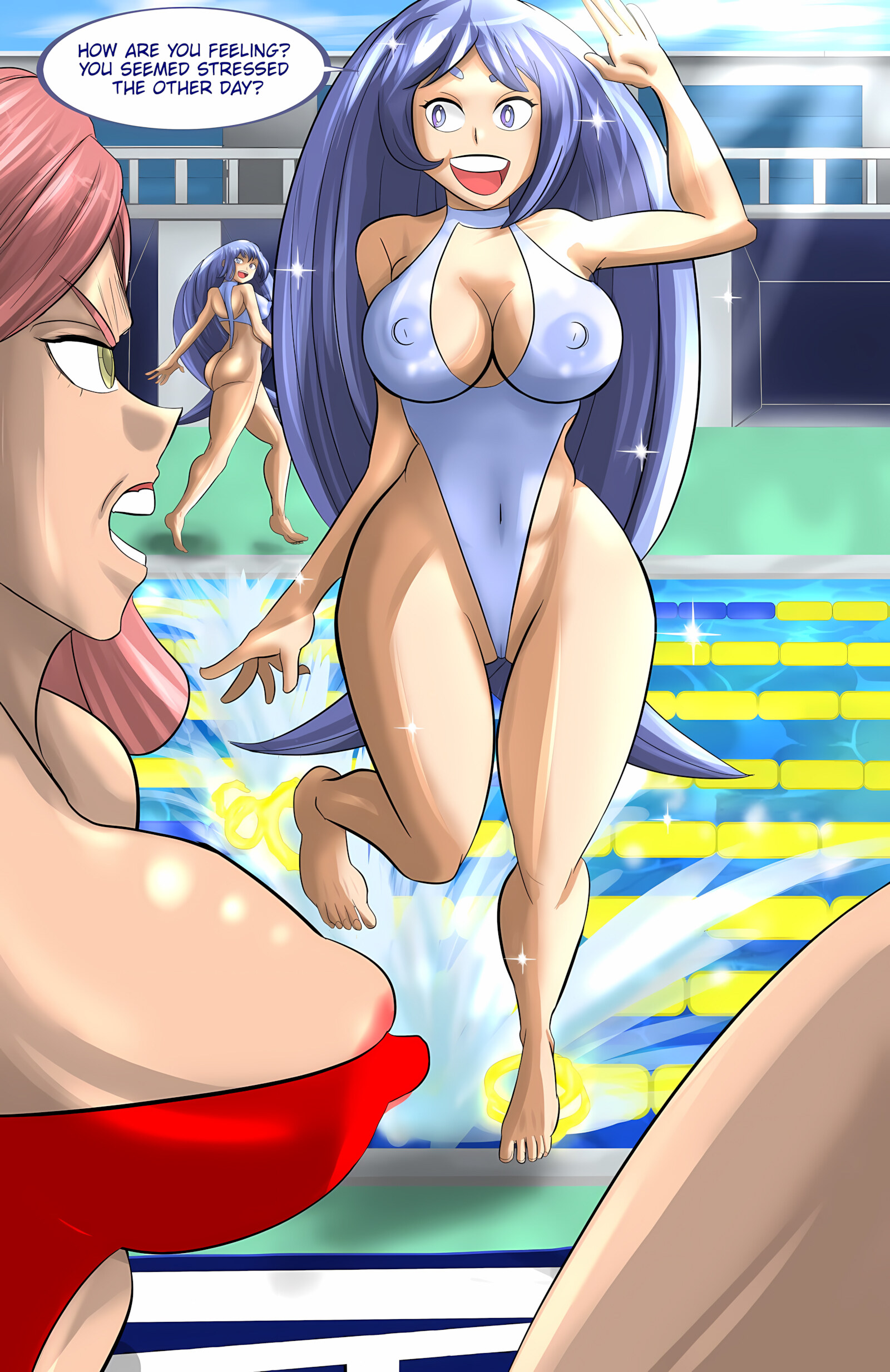 Mei Vs Nejire (doujin), Mei Vs Nejire (doujin), page 7 of 36