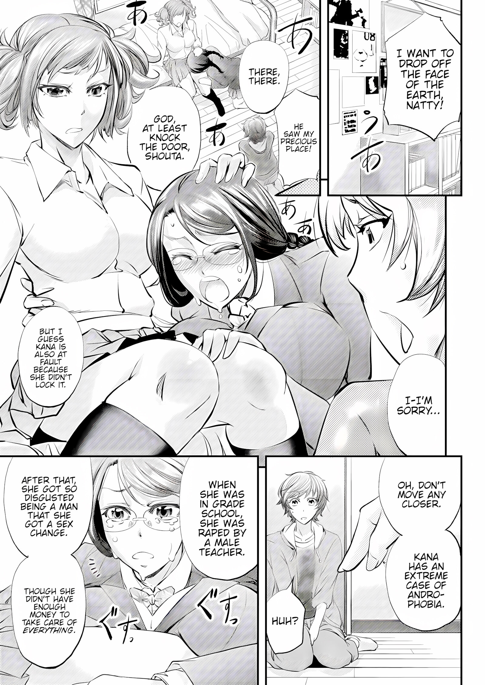 Mesu Ochi Sao Renketsu ~Nee-Chan-Tachi Ni Moteasobareta Boku~, Mesu Ochi Sao Renketsu ~Nee-Chan-Tachi Ni Moteasobareta Boku~, page 4 of 37