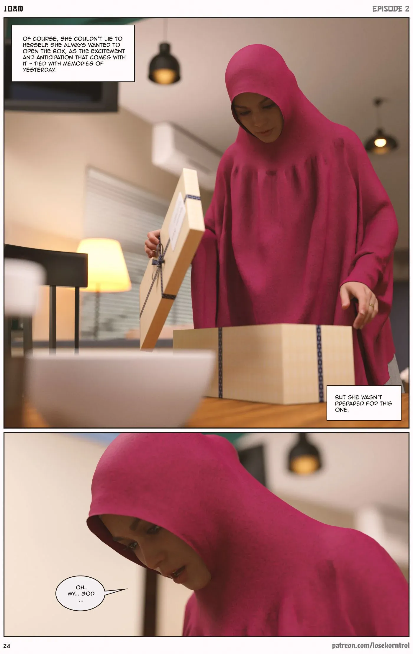 10 AM, 2 . 10 AM - Chapter 2 [LoseKorntrol, Hijab 3DX], page 24 of 50