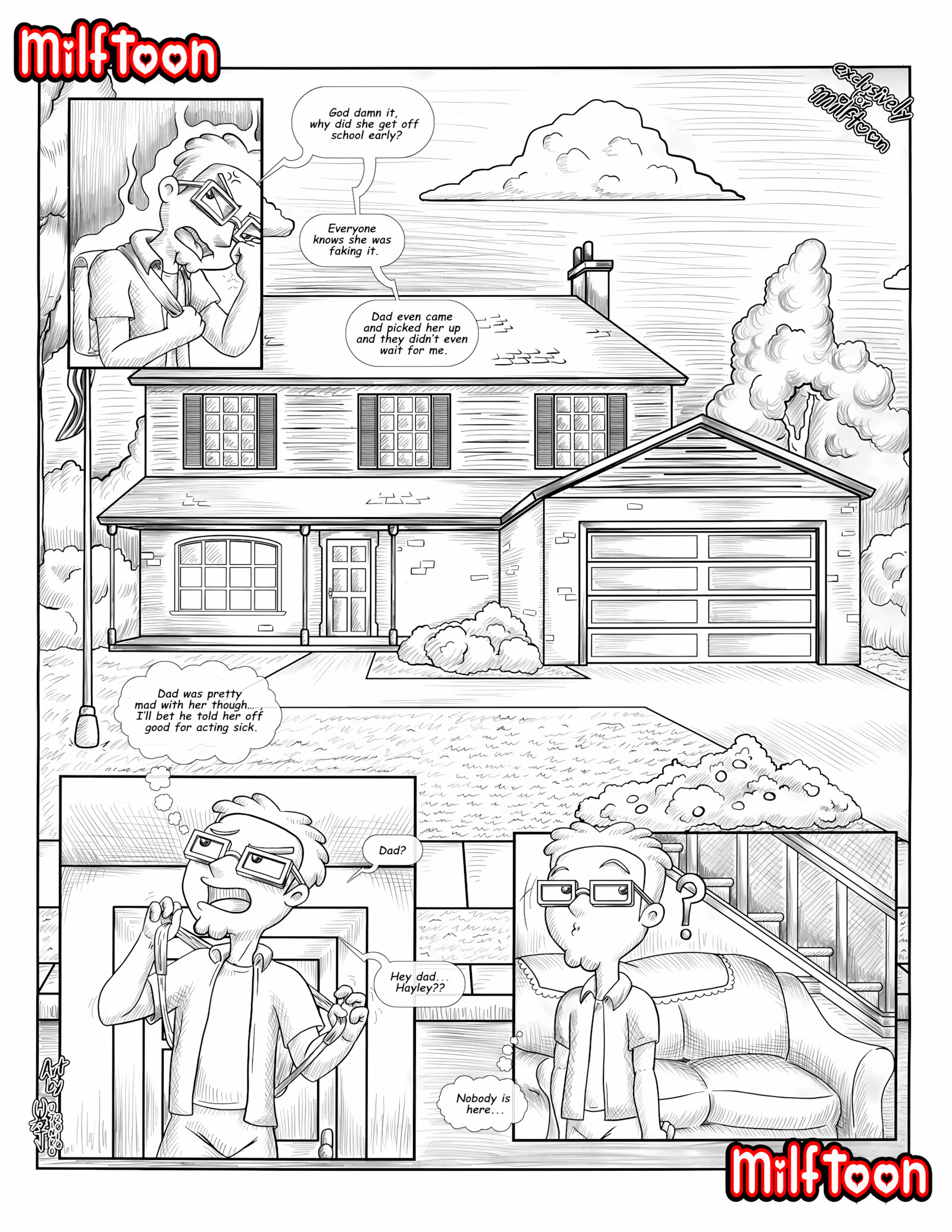 Americunt Mom [Milftoon], Americunt Mom, page 2 of 22