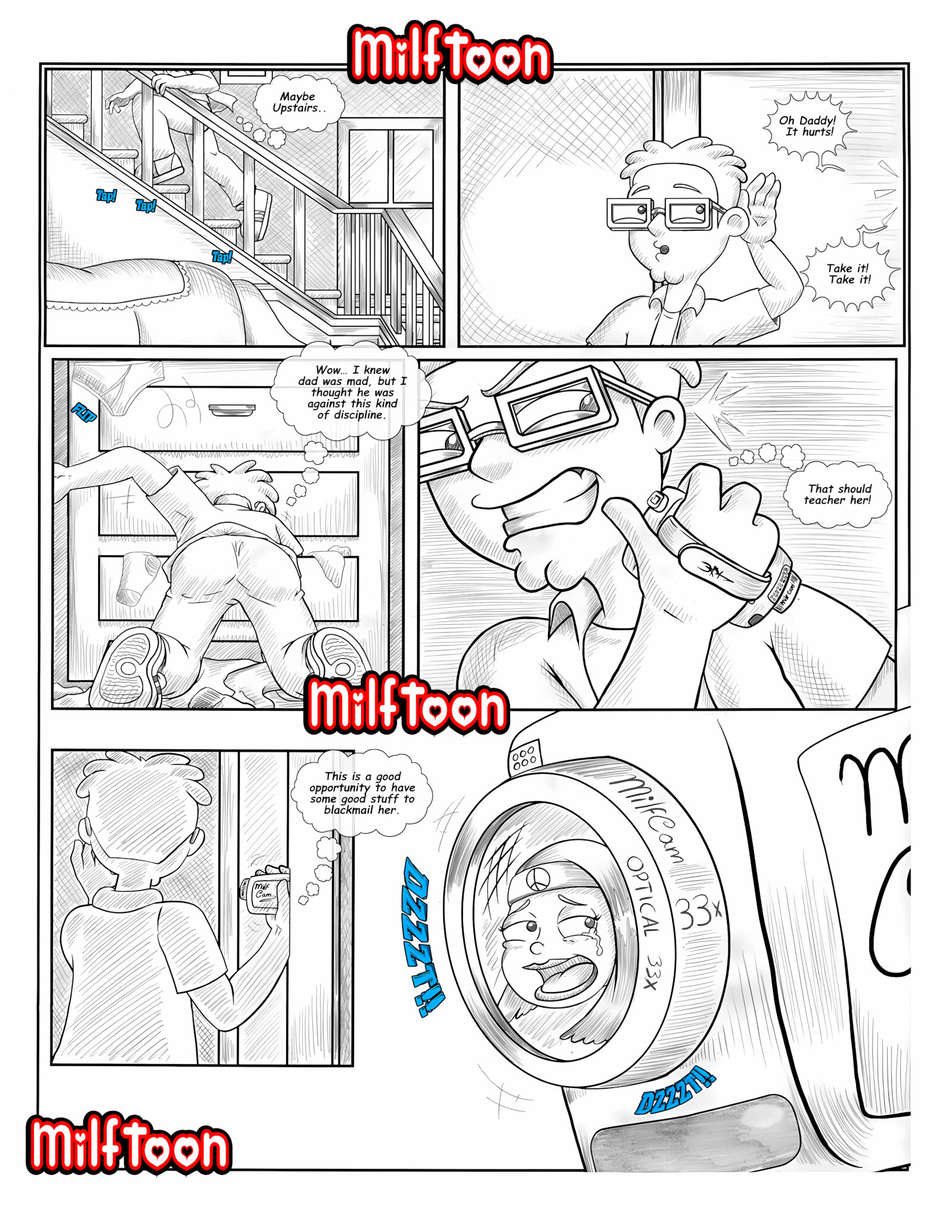 Americunt Mom [Milftoon], Americunt Mom, page 3 of 22