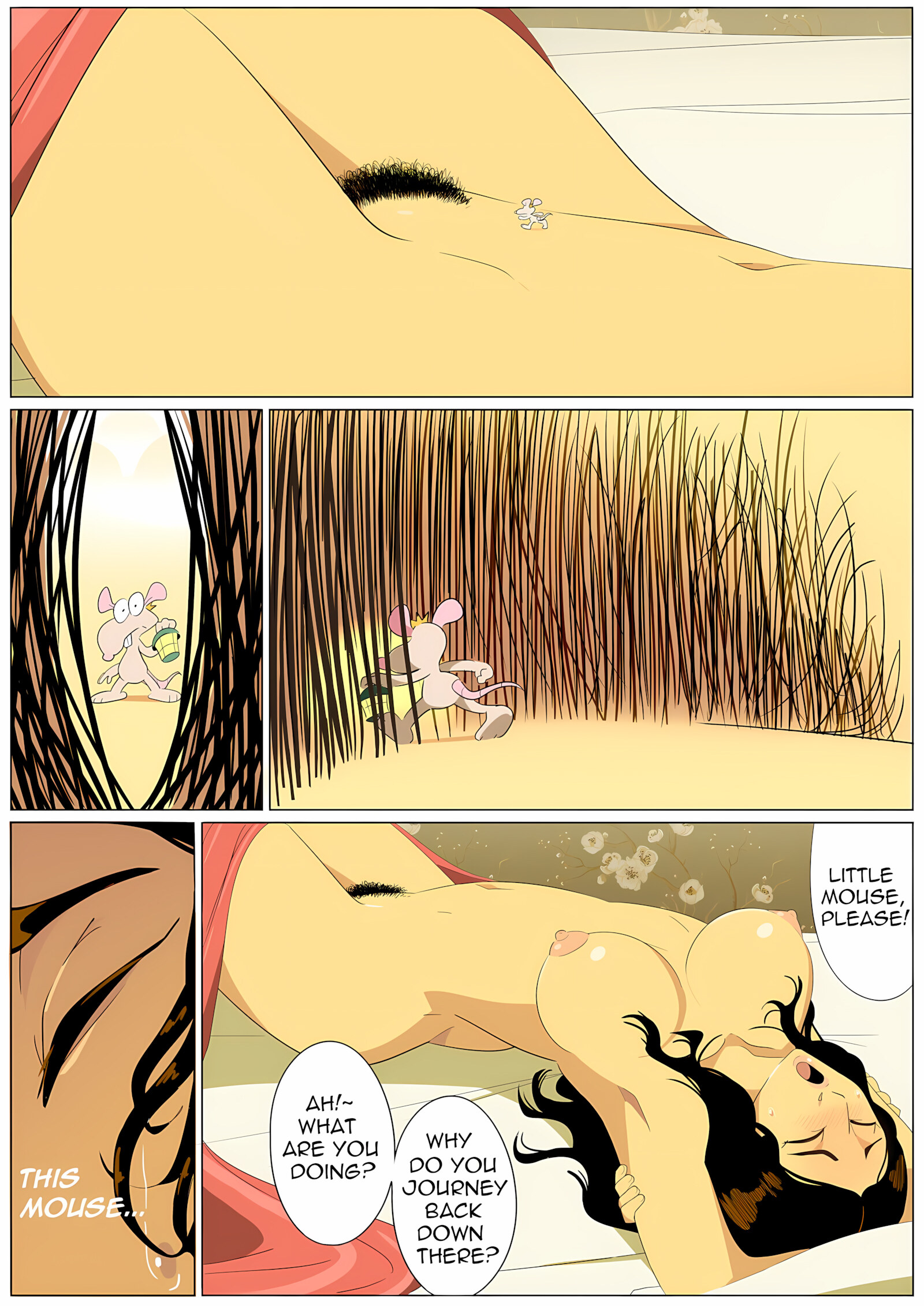 Mouse and Giantess Continued [Dangerking11], Mouse and Giantess Continued, page 1 of 40