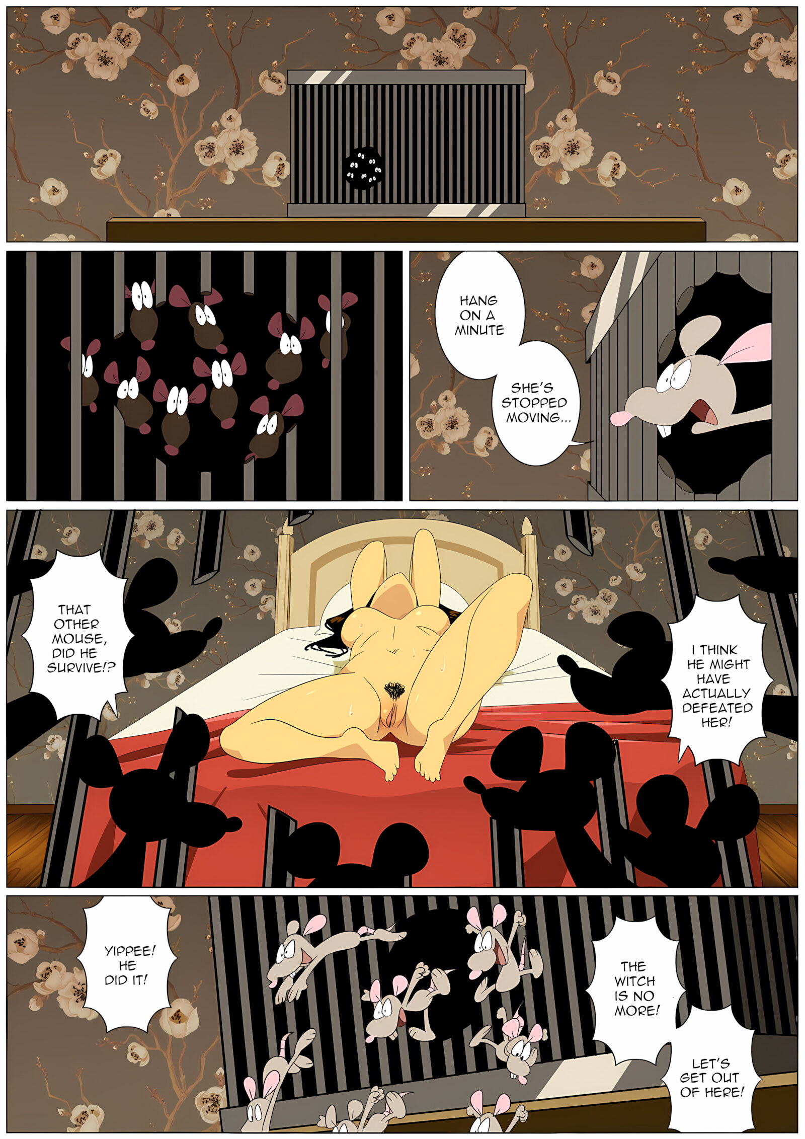 Mouse and Giantess Continued [Dangerking11], Mouse and Giantess Continued, page 40 of 40