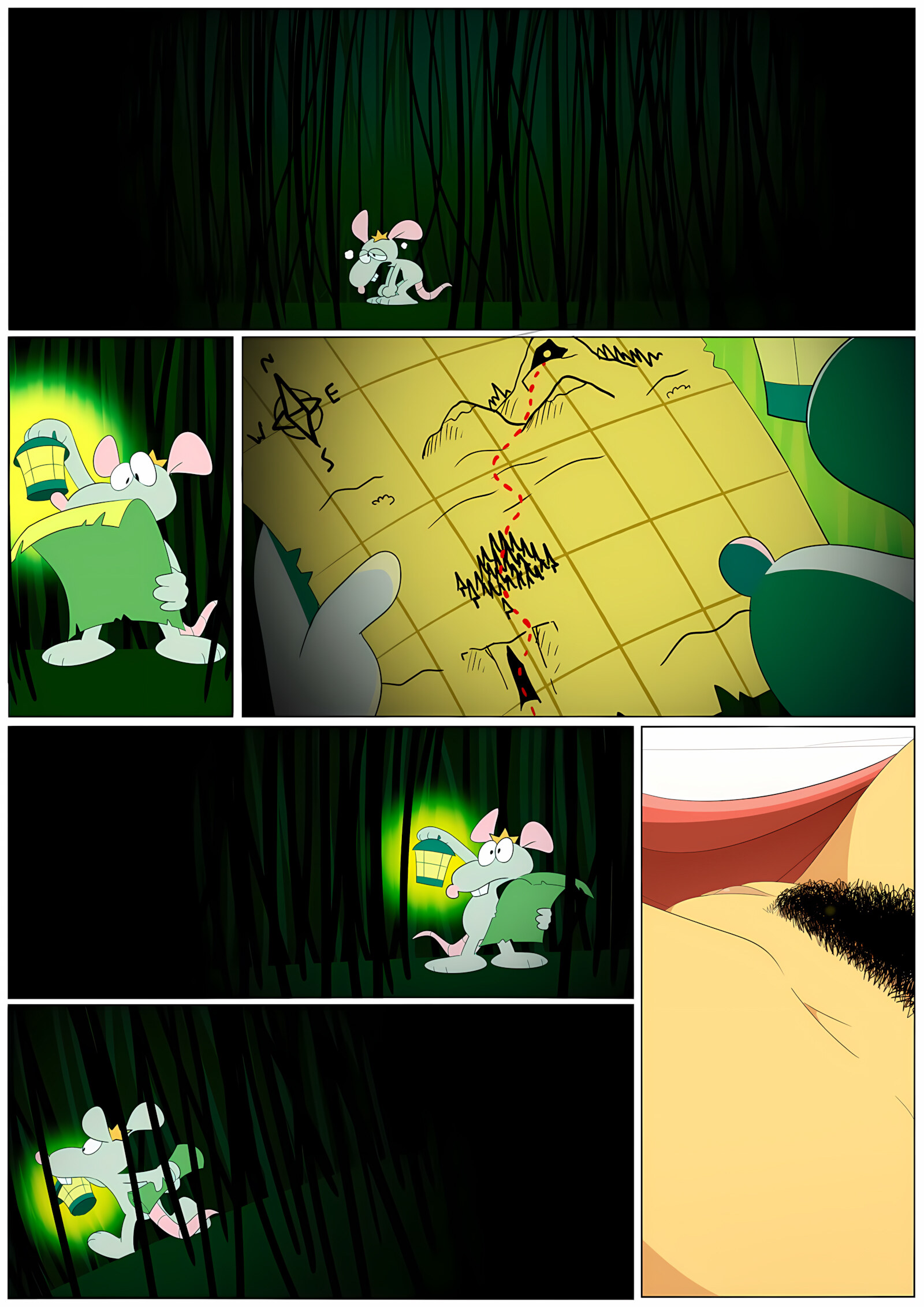 Mouse and Giantess Continued [Dangerking11], Mouse and Giantess Continued, page 6 of 40