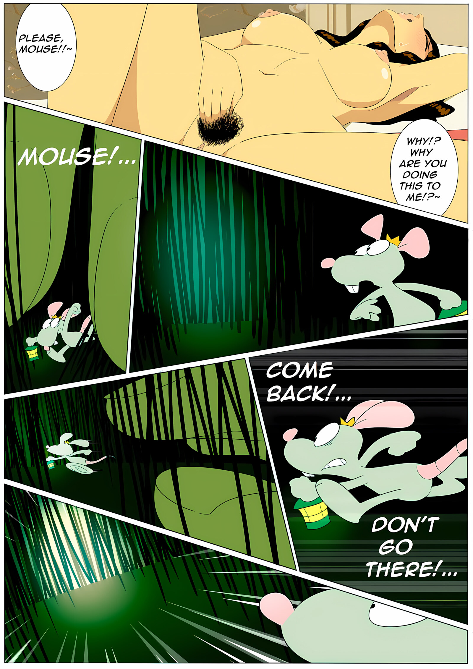 Mouse and Giantess Continued [Dangerking11], Mouse and Giantess Continued, page 8 of 40