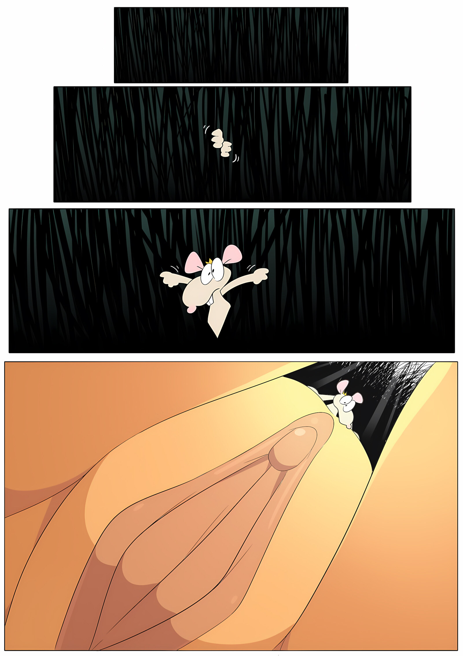 Mouse and Giantess Continued [Dangerking11], Mouse and Giantess Continued, page 9 of 40