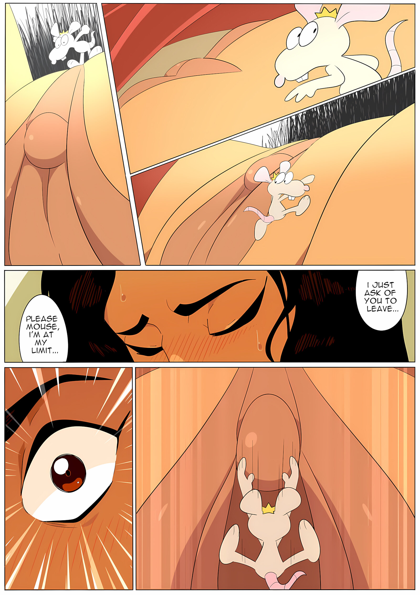 Mouse and Giantess Continued [Dangerking11], Mouse and Giantess Continued, page 10 of 40