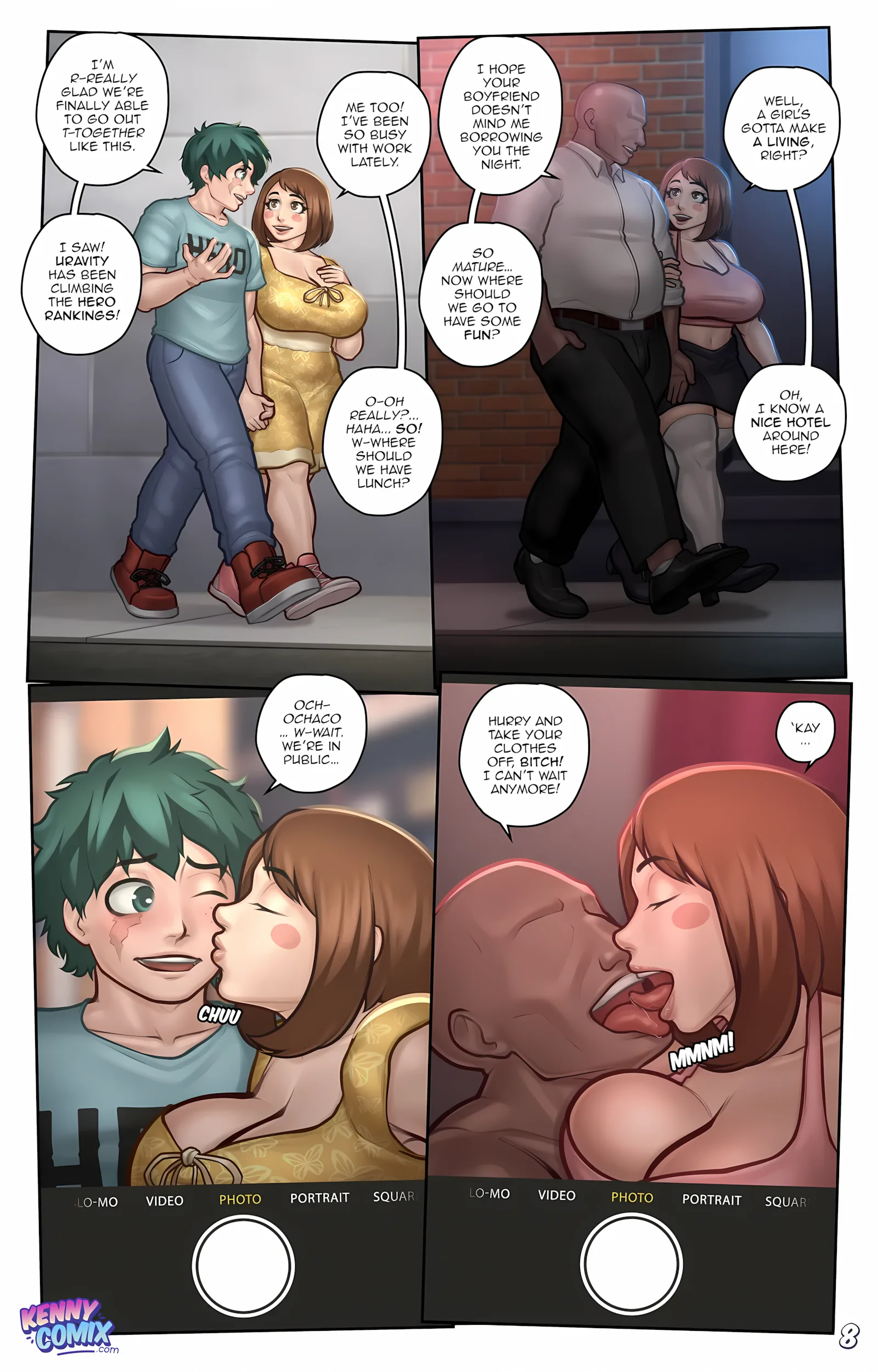 My Hero Dating [Kennycomix], My Hero Dating 2, page 10 of 16